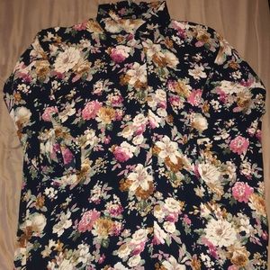 Boohoo + Floral Shirt